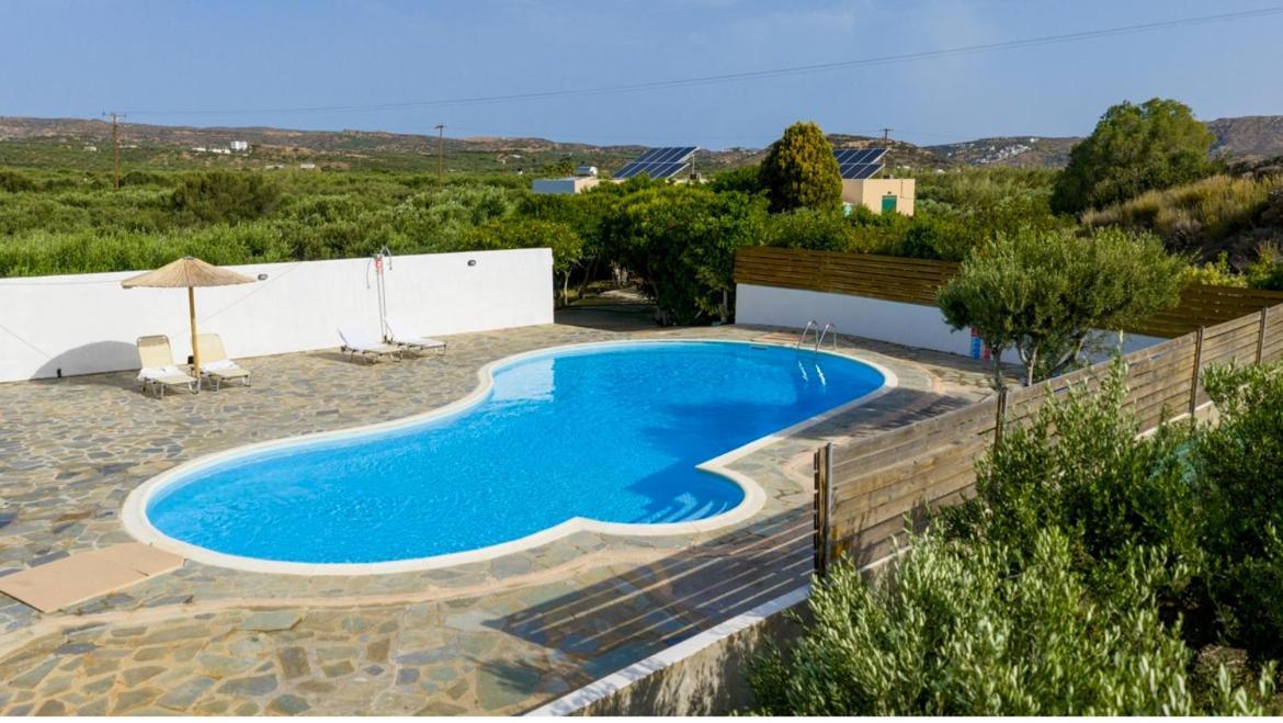 פלקסטרון Rousolakos Pool Apartments מראה חיצוני תמונה
